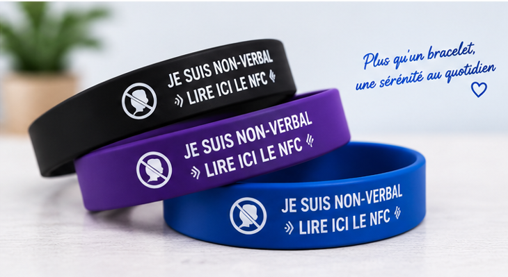 Bracelets NFC Silent Link Care